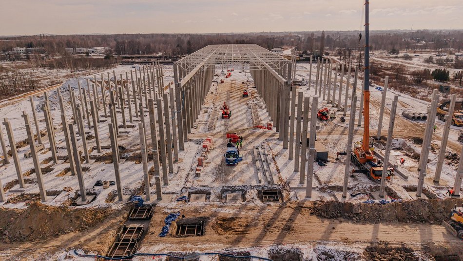 Praca w Łodzi. Nowa fabryka pnie się do góry. Będzie 200 miejsc pracy