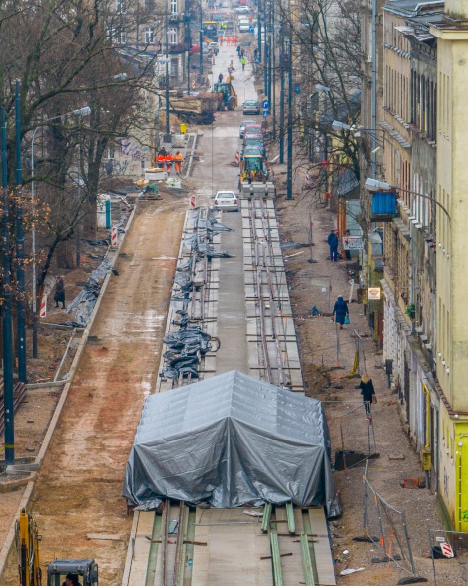 budowa wiaduktów i remont ulicy