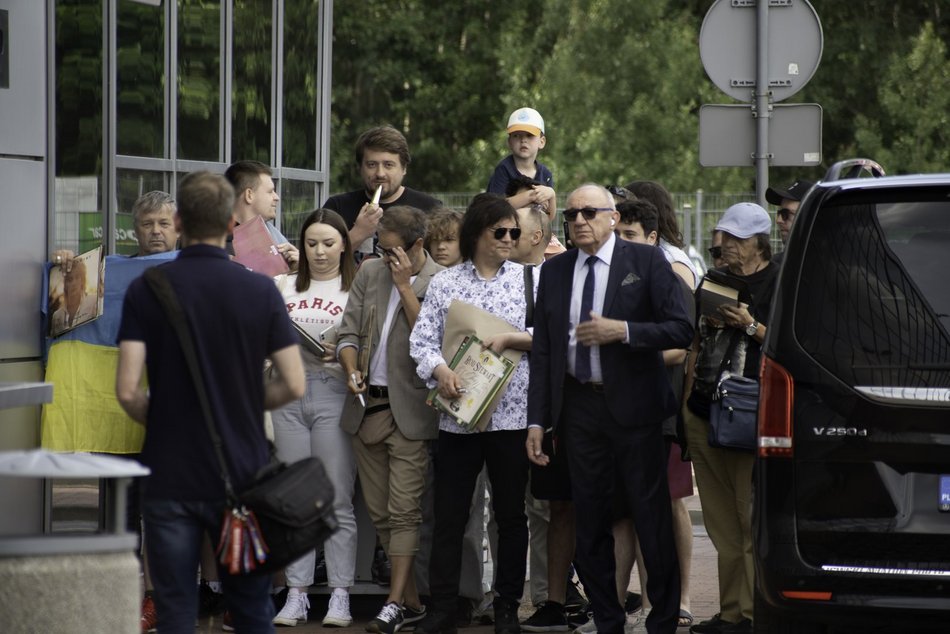 Rod Stewart na Lotnisku w Łodzi