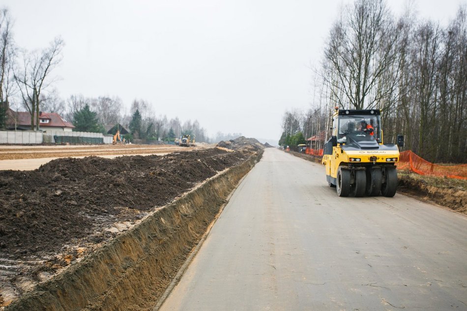 Budowa łącznika na wysokości ul. Zadraż