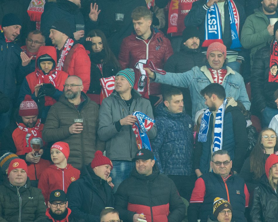 Łódź. Widzew Łódź - GKS Katowice. Znajdź się w galerii zdjęć