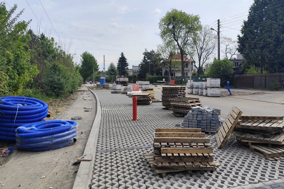 Remont Biegunowej w Łodzi. Kiedy otworzą oba odcinki