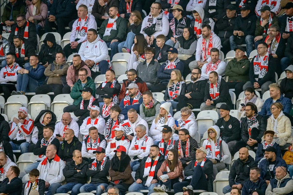 Kibice na meczu ŁKS Łódź z Odrą Opole. Byłeś/aś? Znajdź się w galerii!