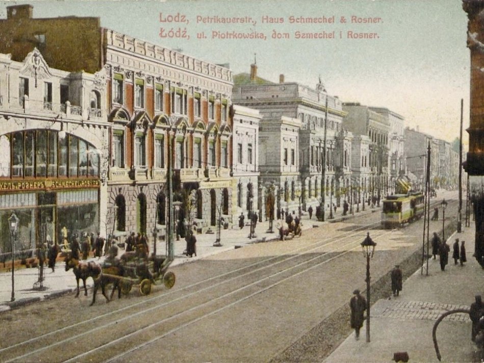 Łódź. Dawna Piotrkowska