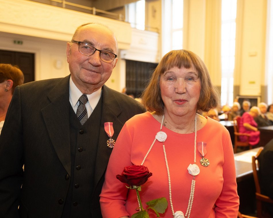 Łódź. Medale za długoletnie pożycie małżeńskie