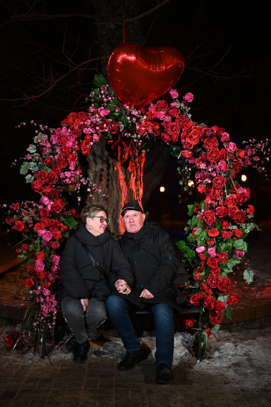 Łódź. Walentynki w Pasażu Rubinsteina w Łodzi. Aż czuć miłość w powietrzu!