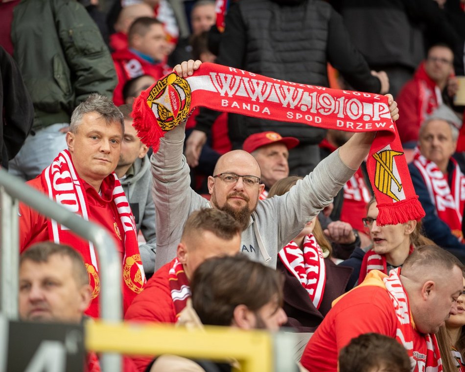Łódź. Widzew Łódź - Jagiellonia Białystok. Byłeś/aś na meczu? Znajdź się w galerii zdjęć