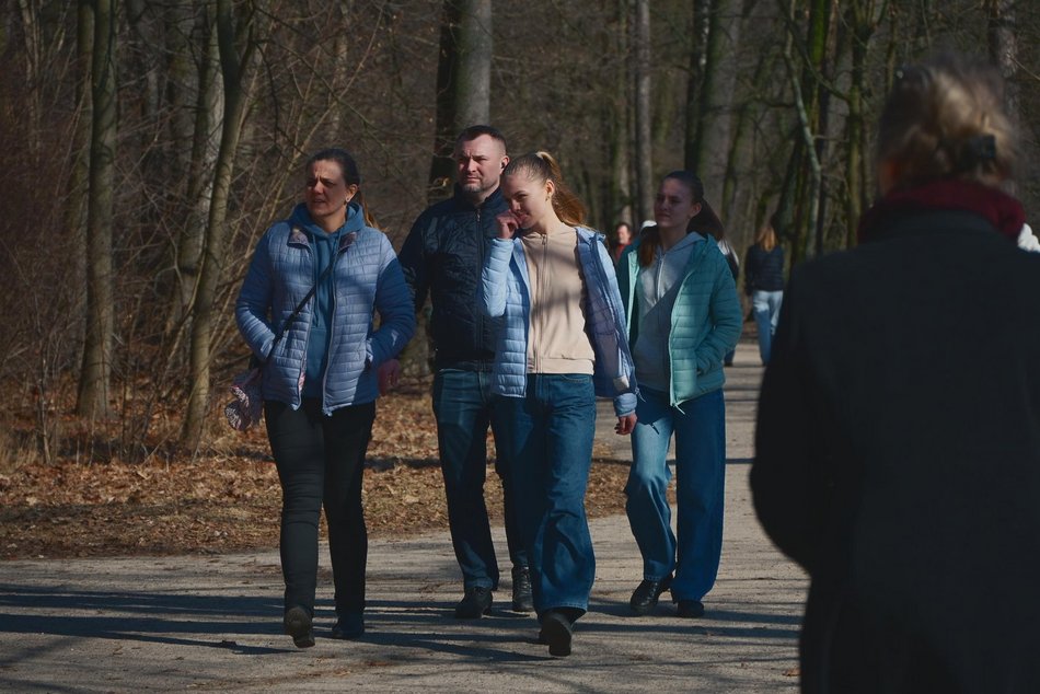 Tłumy w Parku Julianowskim w Łodzi