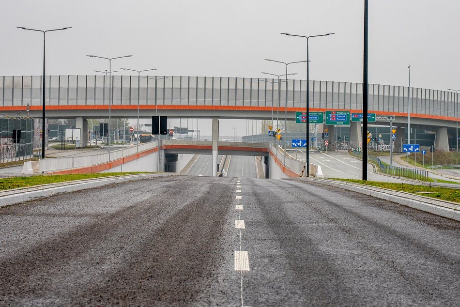 Trasa Górna - nowy odcinek tuż przed otwarciem