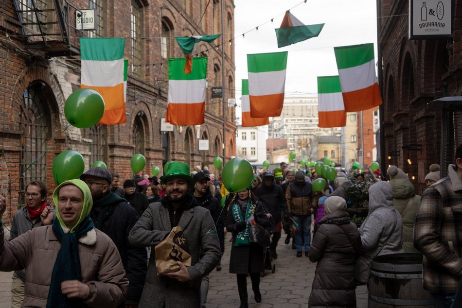 Łódź. Parada Świętego Patryka przeszła Piotrkowską. Było tłumnie, gwarnie i… zielono!