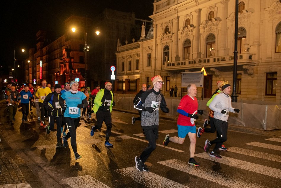 Bieg Trzech Króli 2023 w Łodzi. Z okazji 600. Urodziny Łodzi