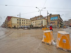 Torowisko na skrzyżowaniu ul. Gdańskiej i ul. Legionów