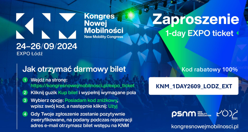 Kongres Nowej Mobilności w hali Expo Łódź