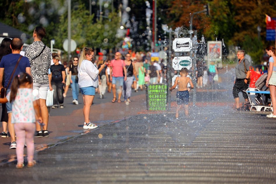 Tłumy w Manufakturze i na Piotrkowskiej