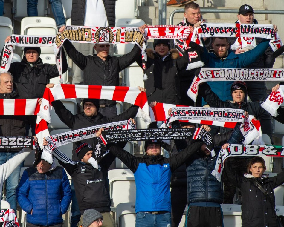 Kibice na meczu ŁKS Łódź kontra Bruk-Bet Termalica Nieciecza. Byłeś? Odszukaj się w galerii