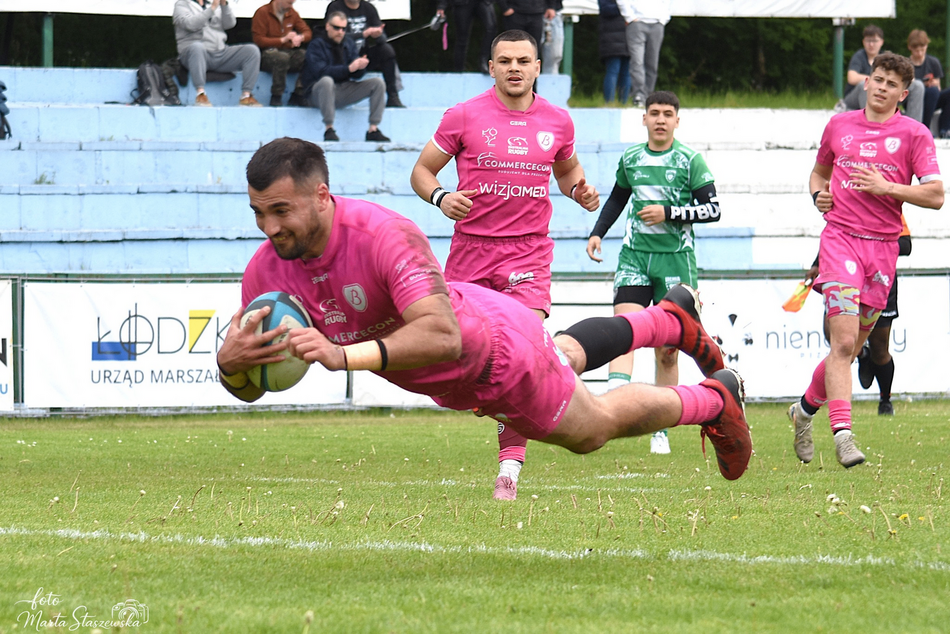 Kolejny popis rugbystów z Łodzi! Budowlani nie dali szans Lechii Gdańsk