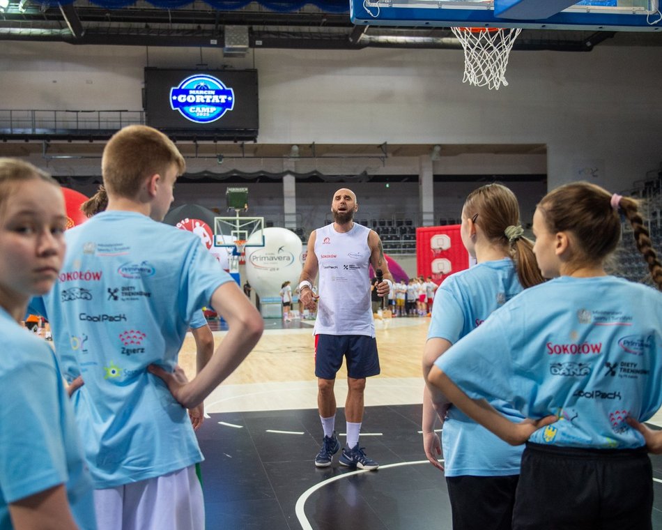 Marcin Gortat Camp w Łodzi kolejny raz przeszedł do historii. Zobacz, jak trenowały dzieci!