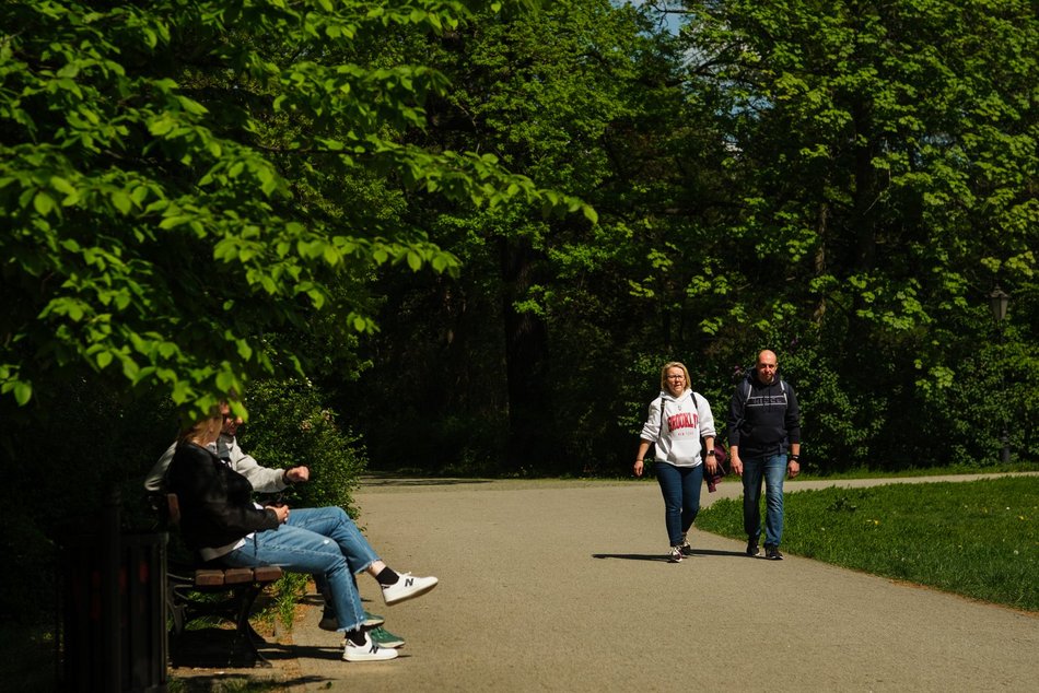 Łódź. Czas płynie powoli na Księżym Młynie w Łodzi. Zobacz, jak Łodzianie spędzają czas wolny