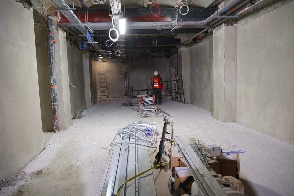 Łódź. Mechaniczne oko - wystaw, budowa