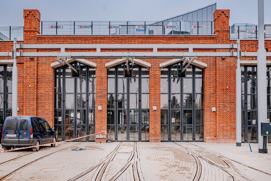 Łódź. Zajezdnia Chocianowice prawie gotowa. Raport z budowy