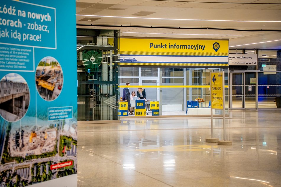 Kolej Dużych Prędkości w Łodzi. Nowy punkt informacyjny CPK na dworcu Łódź Fabryczna