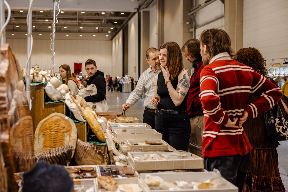 Łódź. Targi kamieni w hali Expo Łódź. Minerały, naturalna biżuteria, rękodzieło i... meteoryty!