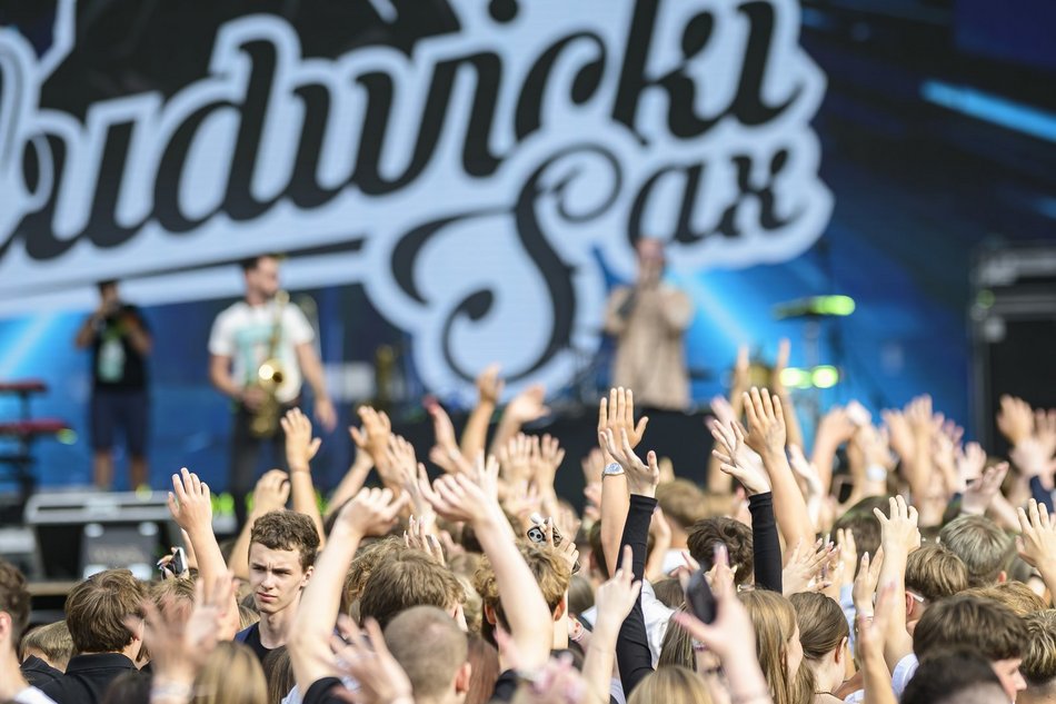 Didżeje utrzymują emocje na Łódź Summer Festival 2025. Tańce przed koncertami