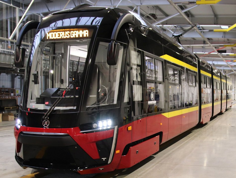 Moderus Gamma - nowy tramwaj MPK Łódź