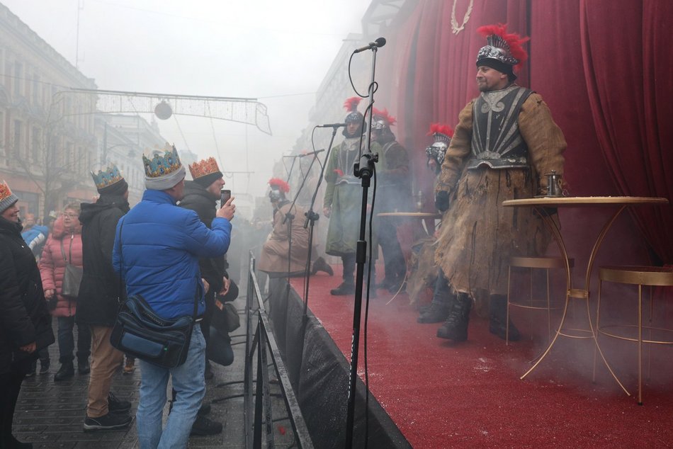 Orszak Trzech Króli na ul. Piotrkowskiej w Łodzi