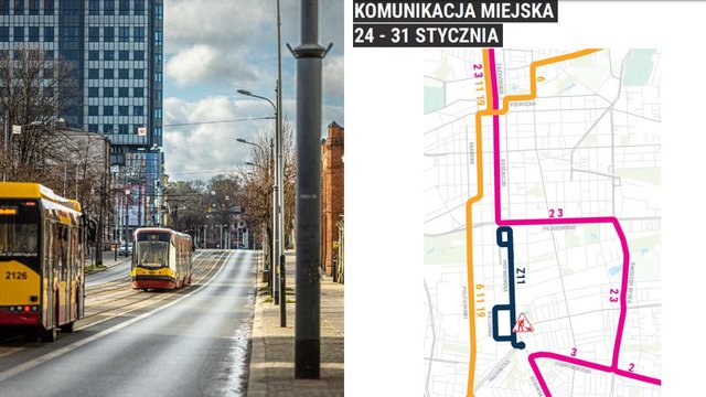 Piotrkowską nie pojadą tramwaje MPK Łódź. Potrzebne naprawy torowiska [SZCZEGÓŁY]