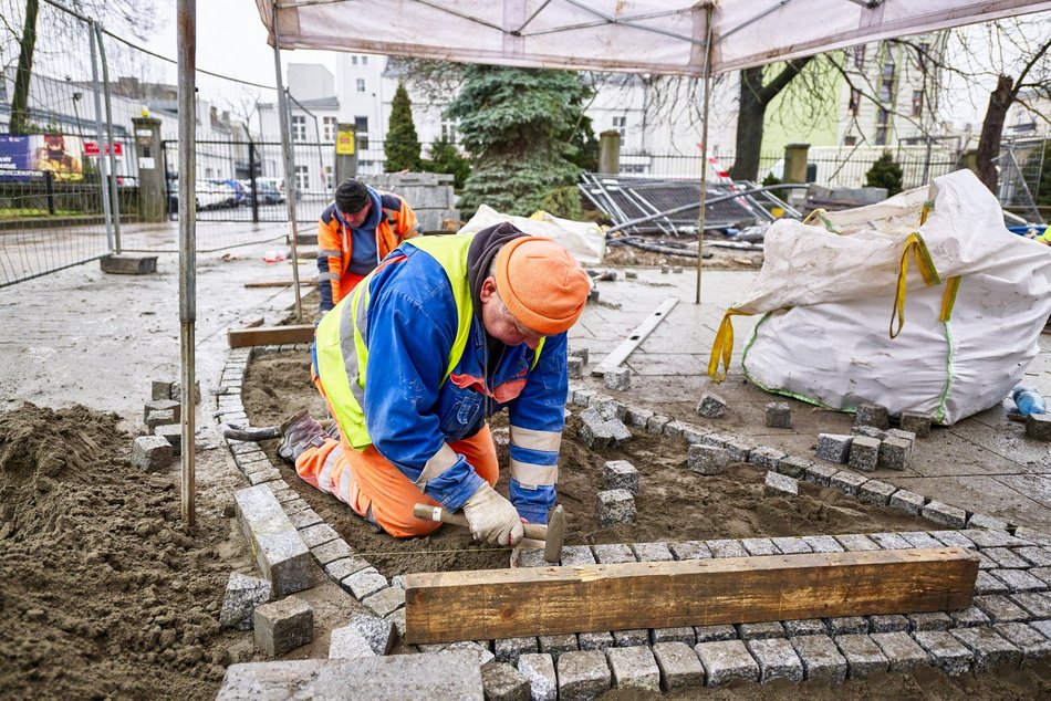 Tramwaje MPK Łódź na Zachodniej, przebudowa ul. Legionów