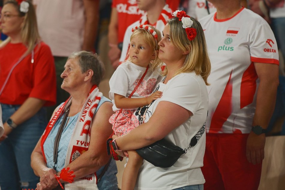 Łódź. Polska gra z Brazylią! Pełne trybuny w Atlas Arenie w Łodzi