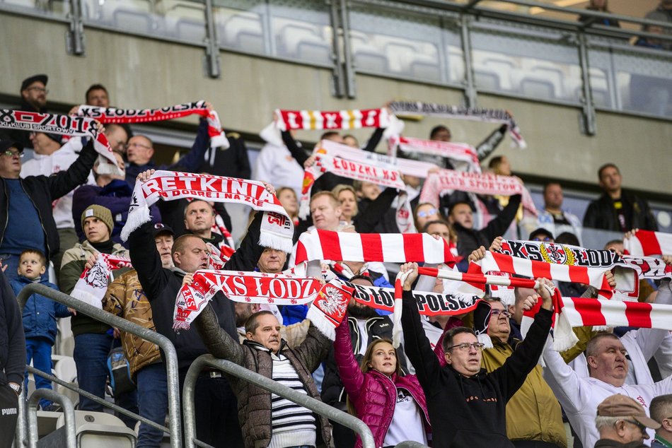 Kibice na meczu ŁKS Łódź ze Stalą Stalowa Wola. Byłeś na trybunach? Odszukaj się w naszej galerii!