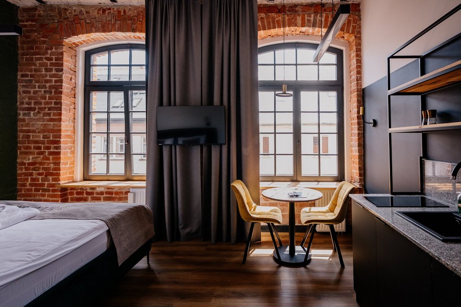 Łódź. Tkalnia Snu w Łodzi. W starym budynku przemysłowej tkalni powstał hotel