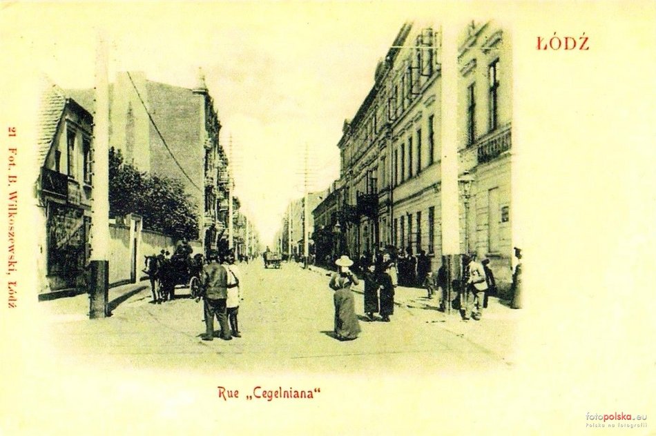 Ulica Jaracza w latach 1895-1900