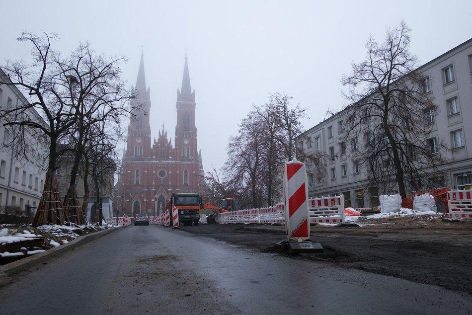 Łódź. Remont Lutomierskiej. Ruch jednokierunkowy w stronę Zgierskiej