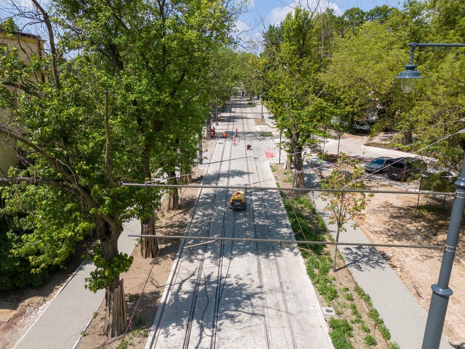 Remont Cmentarnej - ostatnie prace przed otwarciem ulicy