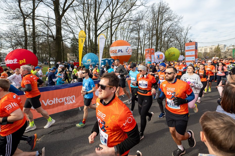 Łódź. DOZ Maraton Łódź 2026. Brałeś udział w biegu na 10 km? Znajdź się na zdjęciach!