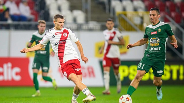 ŁKS Łódź - Śląsk Wrocław. Trzy punkty w przedziwnym meczu [ZDJĘCIA]