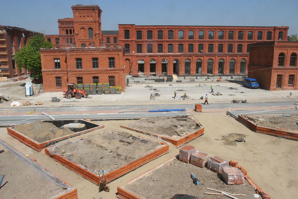 Łódź. Tak powstawała Manufaktura w Łodzi. Zobacz niepublikowane zdjęcia z budowy!