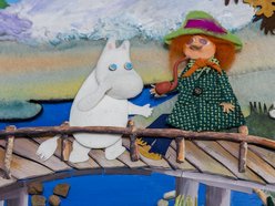 Łódź. Wystawa Muminków 