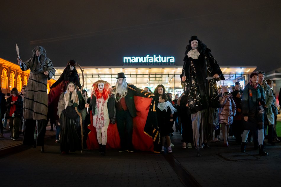 Parada Halloween w Manufakturze