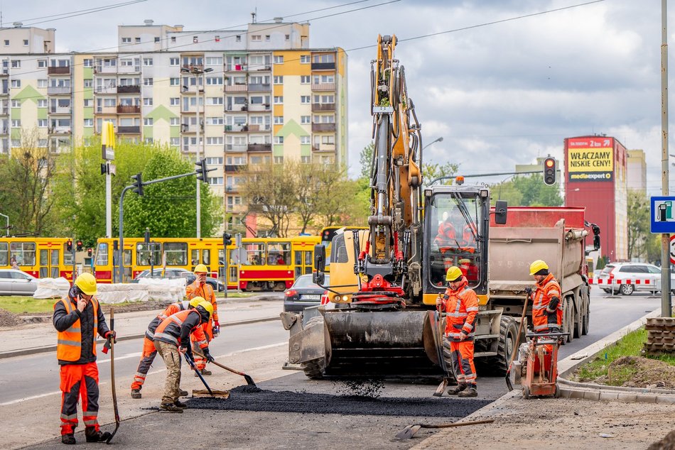 Remont ul. Lutomierskiej