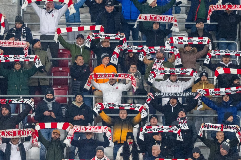 Kibice na meczu ŁKS Łódź z GKS Katowice. Byłeś/aś? Odszukaj się w galerii