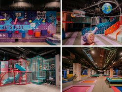 Park trampolin w Nowej Sukcesji w Łodzi