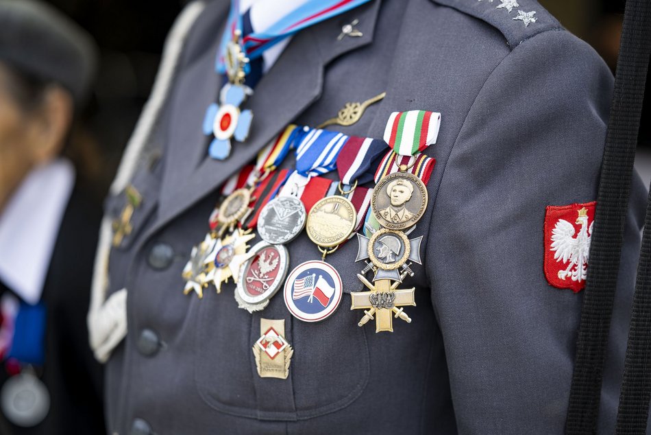 Piknik militarny w parku Helenów