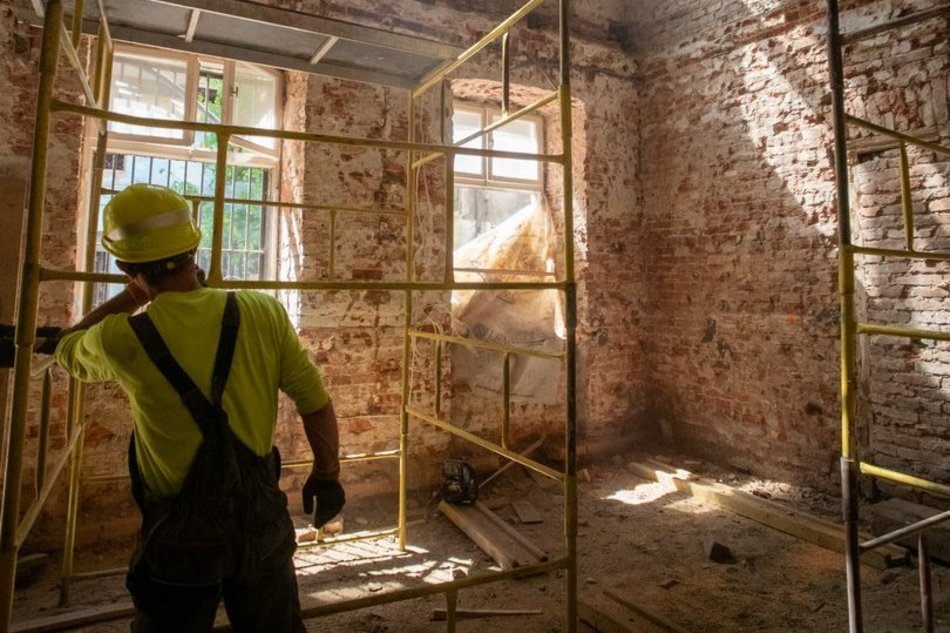 Remont kamienicy przy Piotrkowskiej 118