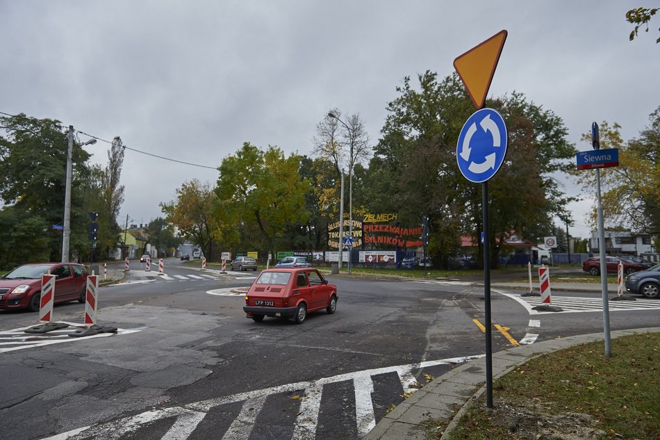 Rondo Krakowska Siewna remont