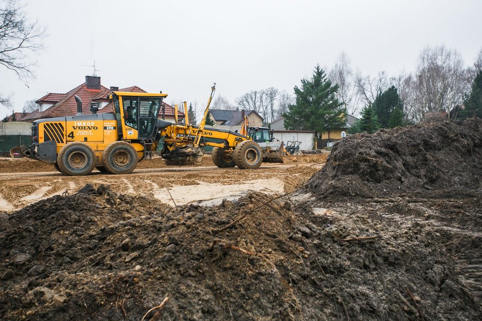 Budowa łącznika na wysokości ul. Zadraż