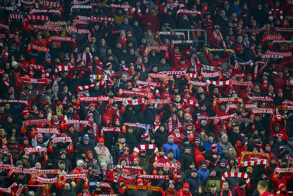 Zdjęcia z meczu Widzewa Łódź z Cracovią